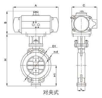 氣動開關型軟密封蝶閥應用案例